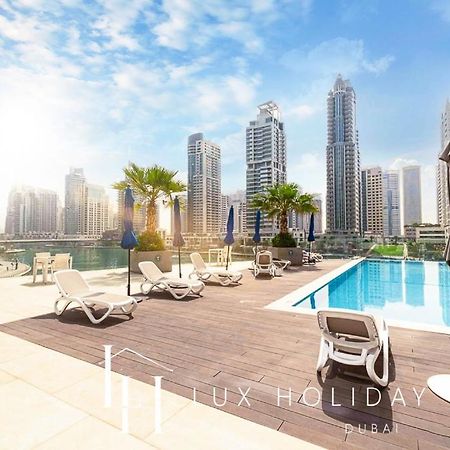 Lux Contemporary Suite With Full Marina View 6 迪拜 外观 照片