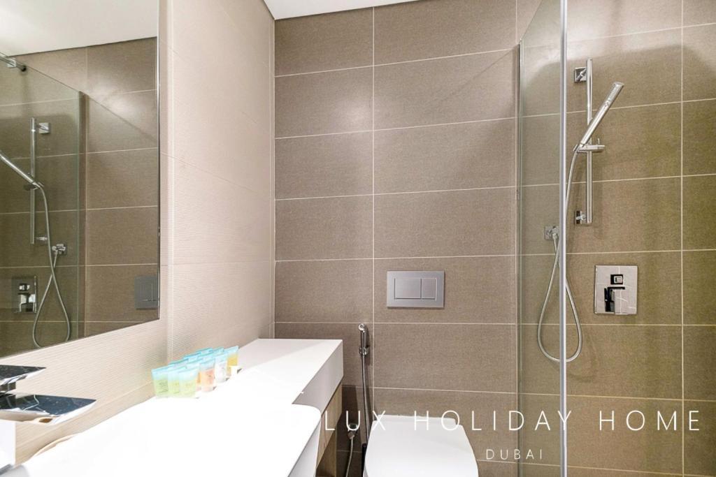 Lux Contemporary Suite With Full Marina View 6 迪拜 外观 照片