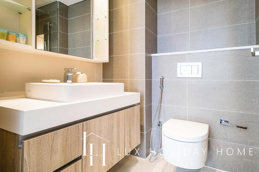 Lux Contemporary Suite With Full Marina View 6 迪拜 外观 照片