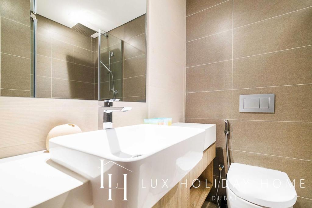 Lux Contemporary Suite With Full Marina View 6 迪拜 外观 照片