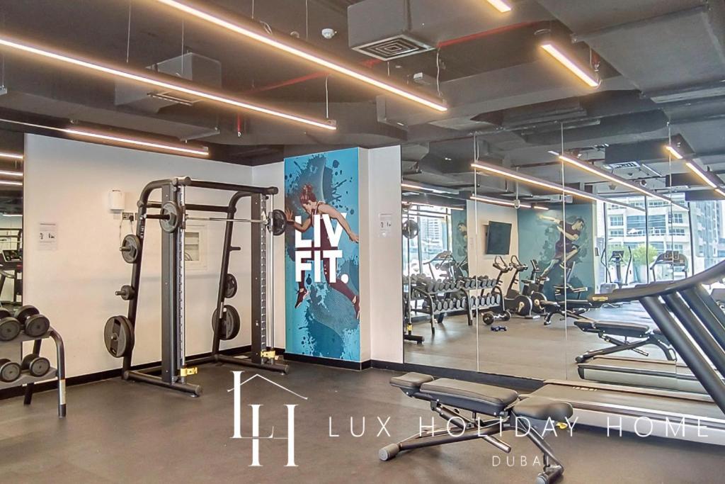 Lux Contemporary Suite With Full Marina View 6 迪拜 外观 照片