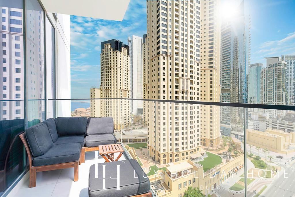 Lux Contemporary Suite With Full Marina View 6 迪拜 外观 照片