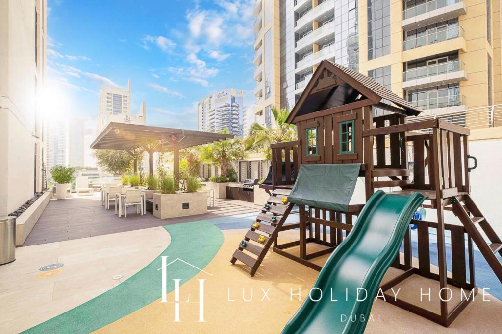 Lux Contemporary Suite With Full Marina View 6 迪拜 外观 照片