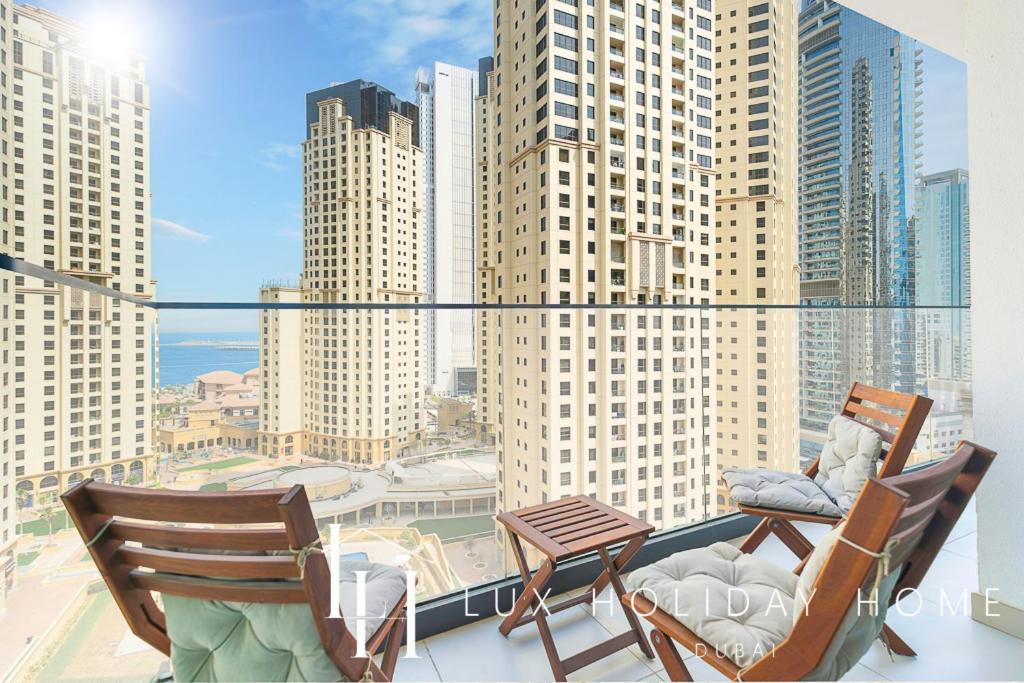 Lux Contemporary Suite With Full Marina View 6 迪拜 外观 照片