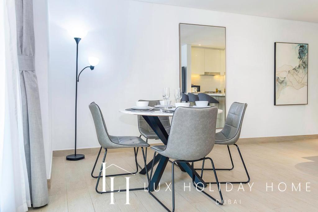 Lux Contemporary Suite With Full Marina View 6 迪拜 外观 照片