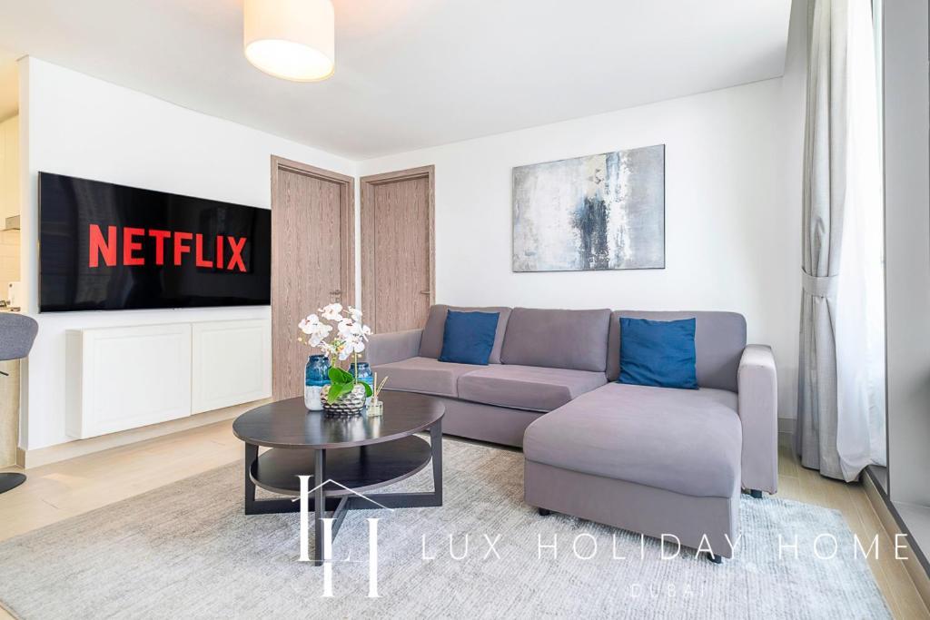 Lux Contemporary Suite With Full Marina View 6 迪拜 外观 照片